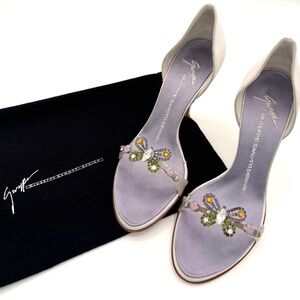 Autographed Giuseppe Zanotti Butterfly pumps 35.5